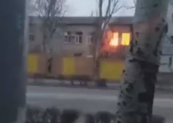 В Мелитополе оккупанты обстреляли отделение онкологии (ВИДЕО)