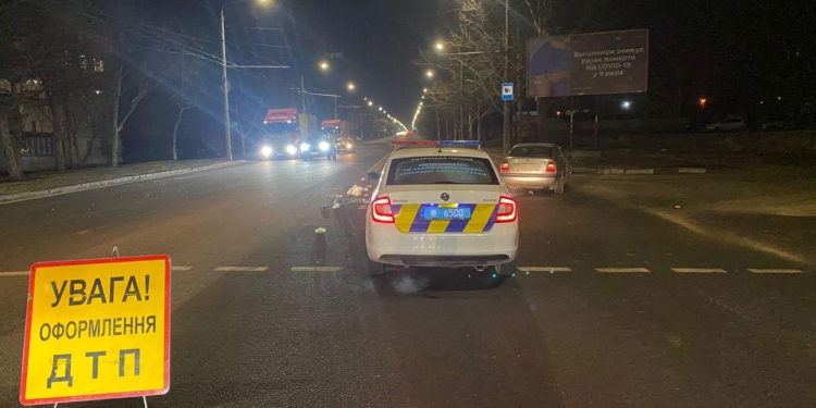 В Николаеве в ДТП на пр.Героев Украины пострадал пешеход (ФОТО)