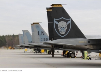 В Польшу прибыли еще восемь американских истребителей F-15