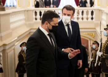 Визит Макрона в Киев. Что он сказал о Путине и Минских соглашениях (ВИДЕО)