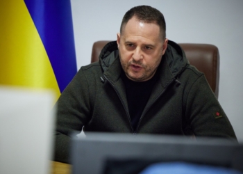 Єрмак про переговори з росією: припинення вогню, бомбардувань, відведення російських військ до території на 23 лютого, а потім знов консультації