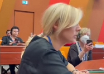 Голова Миколаївської ради Ганна Замазєєва закликала жінок світу звернутися до урядів країн, щоб закрити небо над Україною (ВІДЕО)