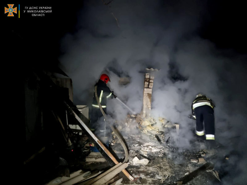 За сутки спасатели Николаевщины потушили 9 пожаров – горело в жилом секторе и в экосистемах (ФОТО)