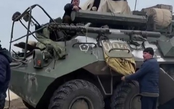 Под Снигиревкой местная оборона захватила узел связи оккупантов (ВИДЕО)