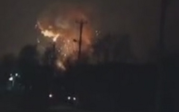 В Курской области России взорвался склад боеприпасов (ВИДЕО)