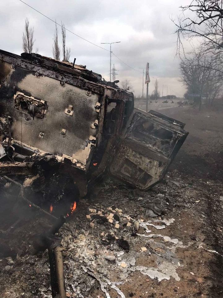 На въезде в Николаев нацгвардейцы совместно с ВСУ уничтожили российскую разведгруппу (ФОТО) 2