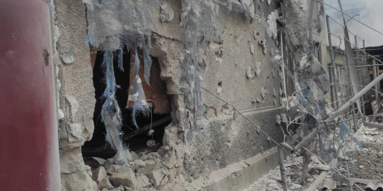 Во время утренних обстрелов Николаева в Терновке погиб мужчина (ФОТО)