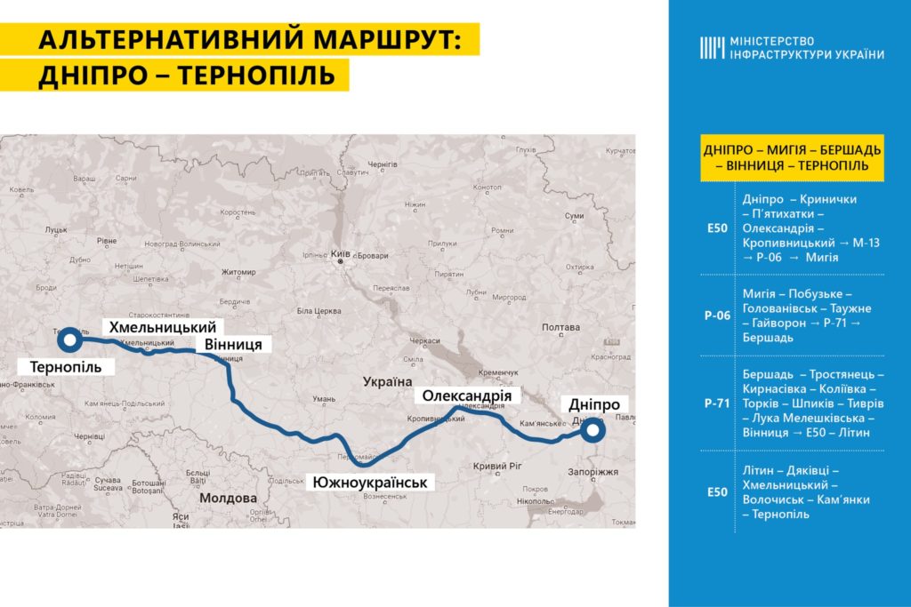 Мінінфраструктури розробило альтернативні маршрути для пасажирських автоперевезень з Київа, Дніпра, Полтави та Миколаєва (СХЕМИ) 4