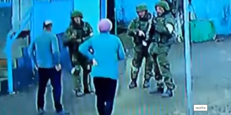 В Вознесенске пара пенсионеров выгнали четырех вооруженных оккупантов со своего двора (ВИДЕО)