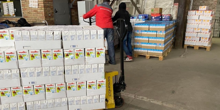 Николаевская область получила 14 фур гуманитарной помощи (ФОТО)