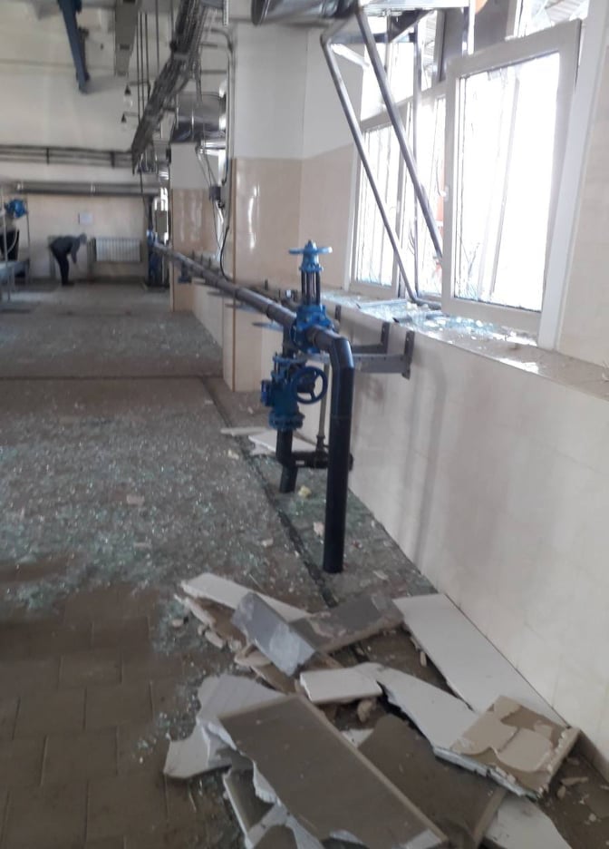 Очистные сооружения Николаевводоканала сегодня были повреждены обстрелом русских агрессоров 1