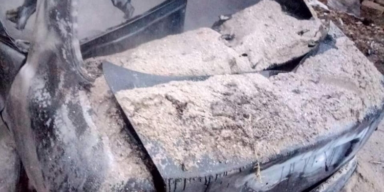 Обстрелы оккупантами Николаева и Очакова: сгорели авто и бывшая база отдыха (ФОТО)