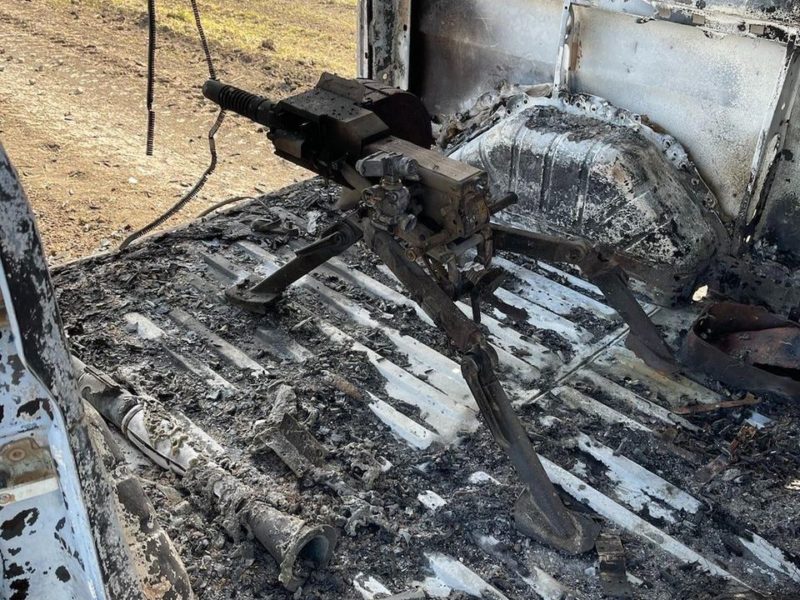 Львовские десантники сожгли ДРГ, которая орудовала на Николаевщине в гражданских авто (ФОТО)
