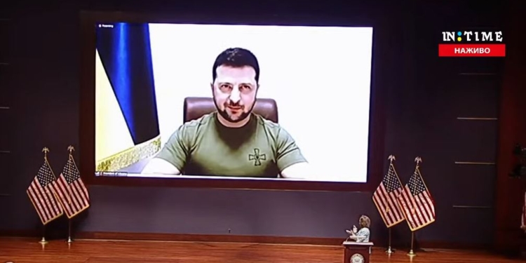 Президент Владимир Зеленский предложил США создать новый союз – United for peace (ВИДЕО)