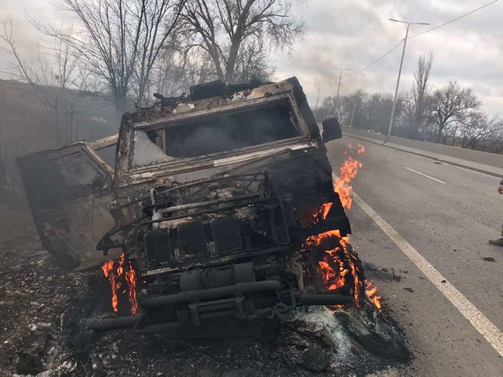 На въезде в Николаев нацгвардейцы совместно с ВСУ уничтожили российскую разведгруппу (ФОТО) 8