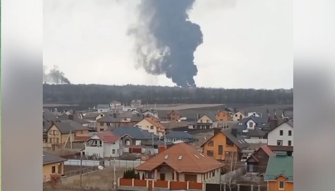 Российские захватчики обстреляли Винницу. Ракетами (ВИДЕО)