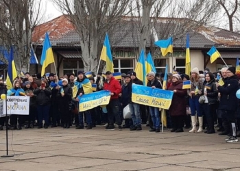 На Херсонщине продолжаются митинги протеста (ФОТО, ВИДЕО)
