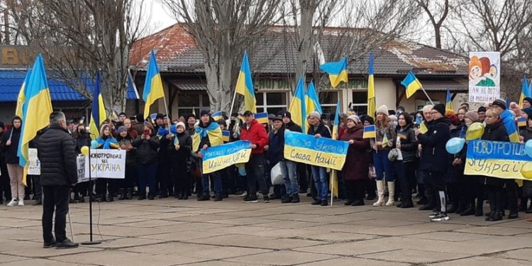 На Херсонщине продолжаются митинги протеста (ФОТО, ВИДЕО)