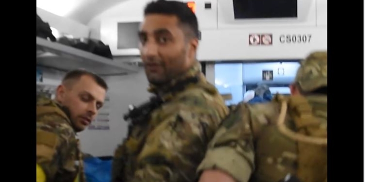 В Украину прибывают британские добровольцы (ВИДЕО)