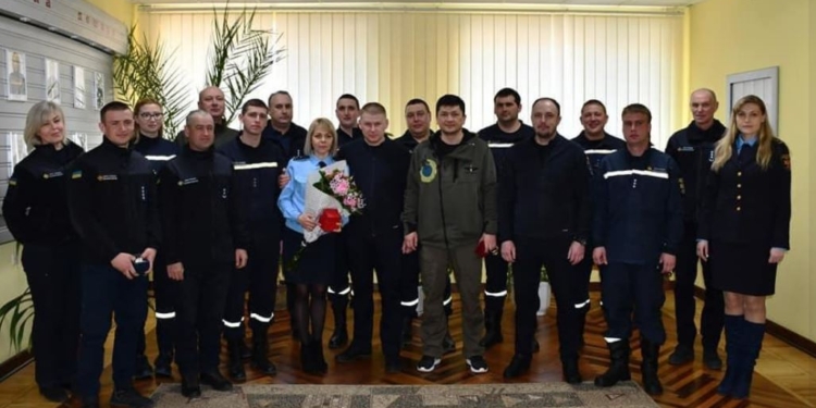 Миколаївським рятувальникам вручили нагороди та оголосили дострокові й чергові спеціальні звання (ФОТО)