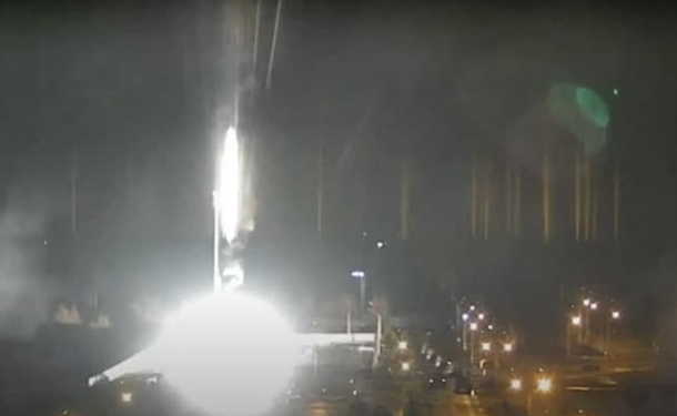 Пожар на Запорожской атомной станции