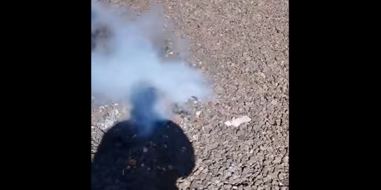 Рашисты обстреляли Краматорск фосфорными боеприпасами (ВИДЕО)