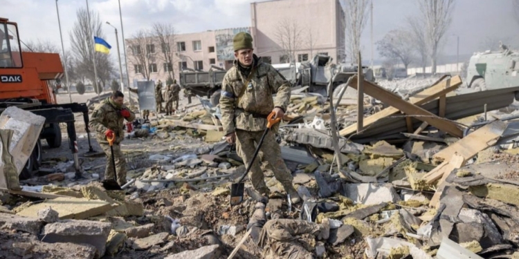 Вчера в рзультате атаки на 79-ю бригаду в Николаеве погибло по меньшей мере 40 военных, – Expressen (ФОТО)