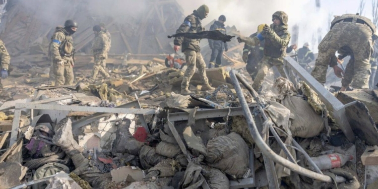 Вчера в рзультате атаки на 79-ю бригаду в Николаеве погибло по меньшей мере 40 военных, – Expressen (ФОТО)