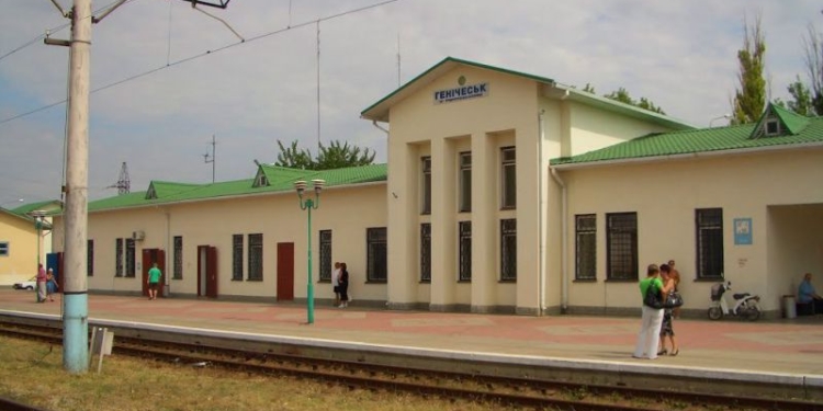 В оккупированном Геническе горсовет ушел в отставку