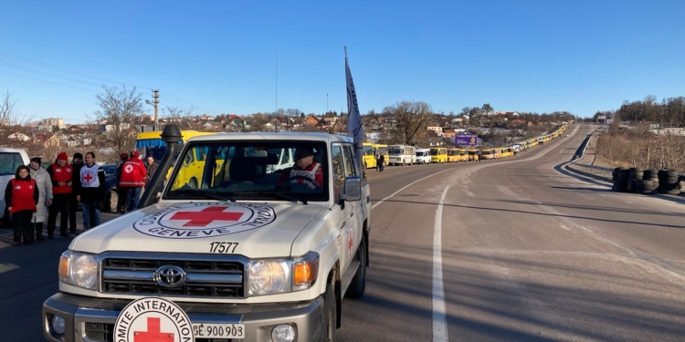 Международный красный крест утверждает, что не имеет ничего общего с принудительной депортацией украинцев в россию