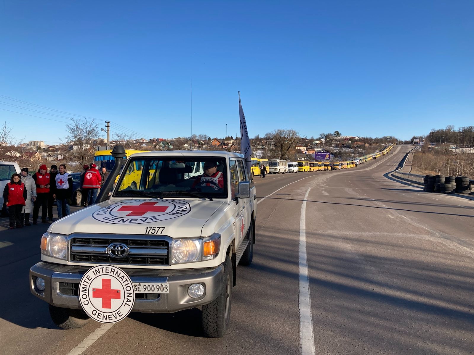 Международный красный крест утверждает, что не имеет ничего общего с принудительной депортацией украинцев в россию