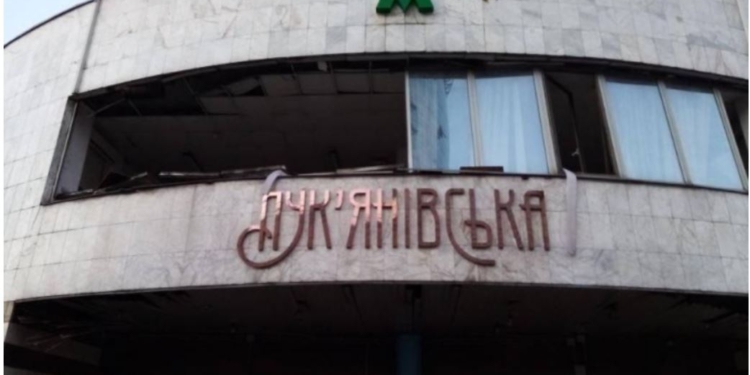 Киев снова горит после обстрелов – разрушены многоэтажки, повреждена станция метро (ФОТО, ВИДЕО)