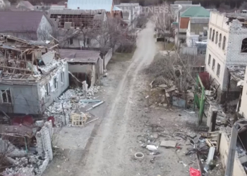Опубликовано видео Николаева после вчерашних обстрелов (ВИДЕО)