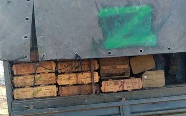 Нашим защитникам пригодятся: на Николаевщине пограничники с морпехами захватили рашистский грузовик с боеприпасами (ФОТО)