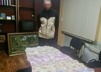 В Николаевской области задержан мародер из Херсона, укравший из терминала на разбитой АЗС 90 тыс.грн. (ФОТО)