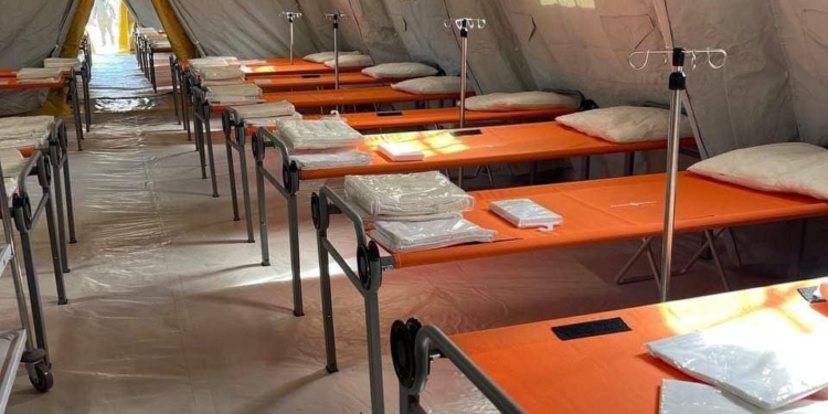 На Львівщині розгорнули польовий госпіталь – тепер від Нідерландів (ФОТО)