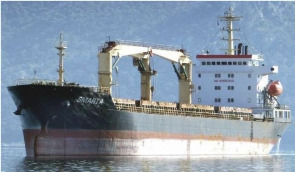 Російські окупанти захопили у полон моряків вантажного судна SMARTA і вивезли у невідомому напрямку 1