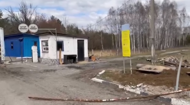 Прикордонники вийшли до пункту пропуску «Вільча» на кордоні з білоруссю і показали, що після себе залишив «руський мир» (ВІДЕО)
