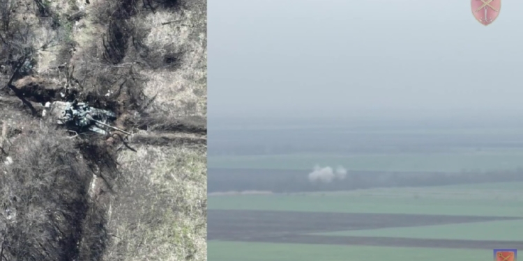 Як на Миколаївщині морпіхи з новим ранком ворожий танк привітали (ВІДЕО)