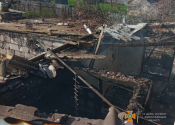 За добу на Миколаївщині загасили 5 пожеж, які виникли внаслідок обстрілів окупантів, та вилучили 40 рашистських боєприпасів (ФОТО)