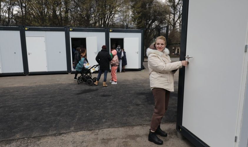 У Львові відкрили модульне містечко для переселенців з гарячих точок – туди вже заселяються нові мешканці (ФОТО) 1