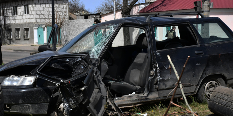 В Миколаєві внаслідок ДТП один  водіїв отримав перелом стегна