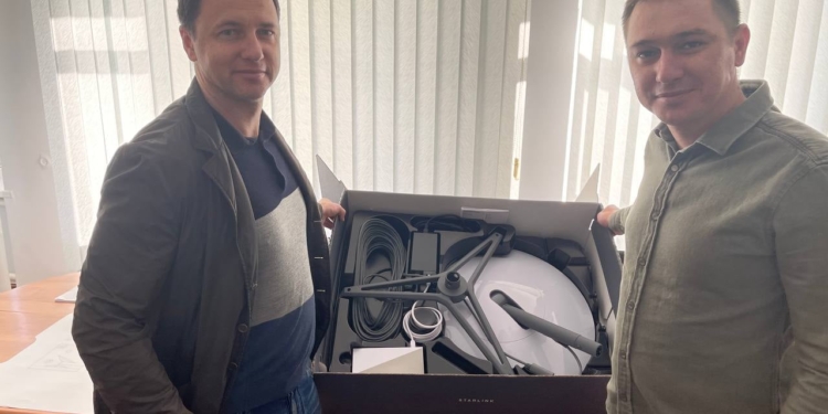 Вознесенск получил доступ к спутниковому интернету Starlink