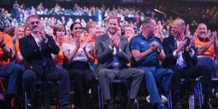 Меган Маркл на церемонии открытия Игр Непокоренных: “Слава Украине”! (ВИДЕО)