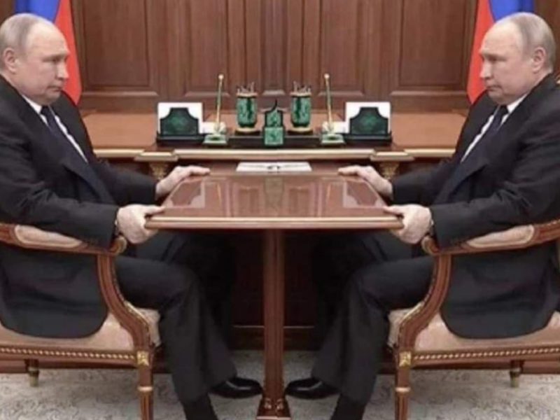 Встреча Путина и Шойгу — появились мемы и жабы, не обошлось без Кима (ФОТО)