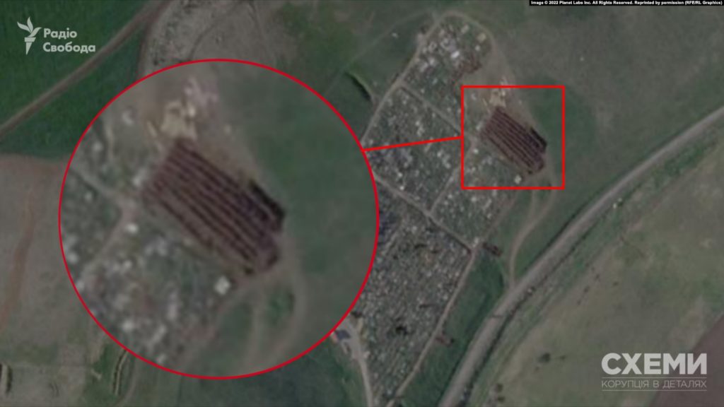 Біля Маріуполя супутник виявив ще одну велику братську могилу (ФОТО) 7