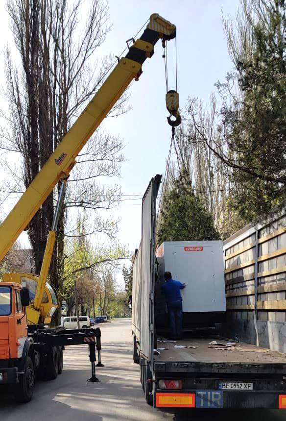 В Миколаїв для обласної дитячої лікарні прибув дизельний генератор потужністю 400 кВт (ФОТО) 5