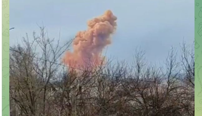 Рашисты снова попали в цистерну с азотной кислотой в Луганской области (ВИДЕО)