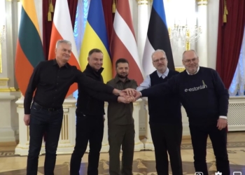 Президенты Балтии встретились с Зеленским в Киеве (ВИДЕО)