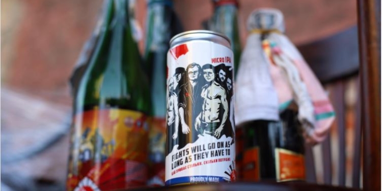 Во Львове выпустили пиво – с Кимом на этикетке (ФОТО)